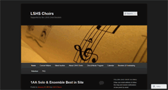 Desktop Screenshot of lshschoirs.org